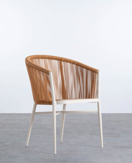 Textilene and Aluminium Dining Chair Tico