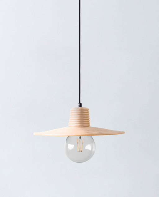 Metal and Rattan Ceiling Light Ø35,5 Molly