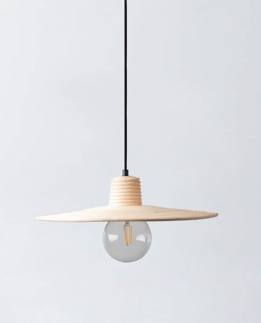 Metal and Rattan Ceiling Light Ø46 Molly