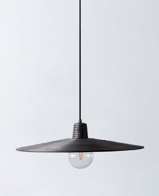 Metal and Rattan Ceiling Light Ø61 Molly