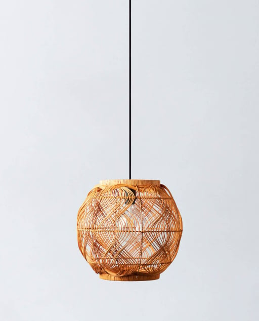 Rattan Ceiling Light Ø40 Hopp