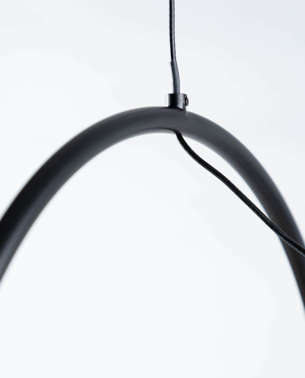 LED Ceiling Light Aluminium and Iron Flik with Hoop, gallery image 5