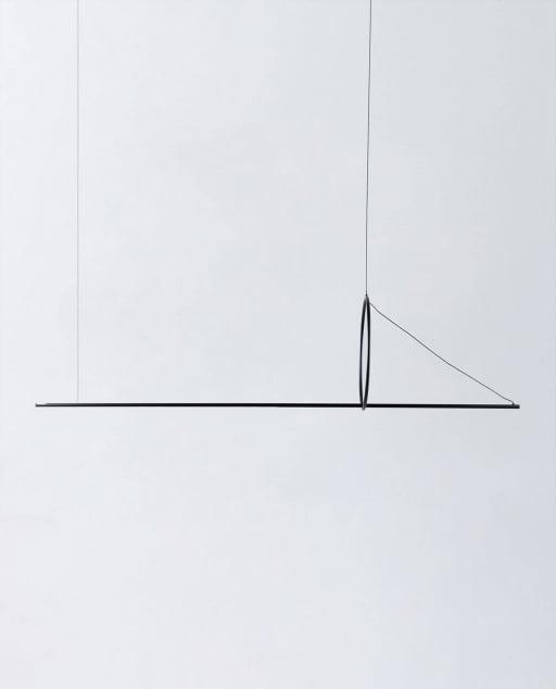LED Ceiling Light Aluminium and Iron Flik with Hoop