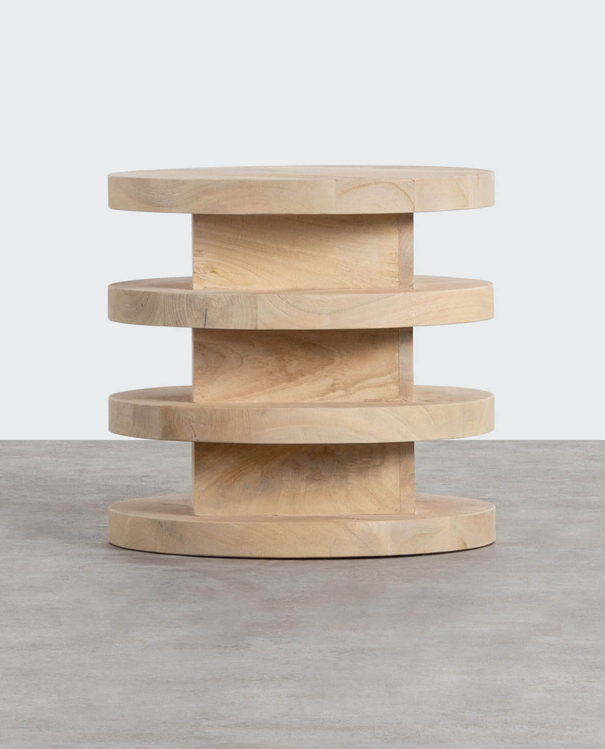 Round Wooden Coffee Table (Ø 45,5 cm) Auren, gallery image 1