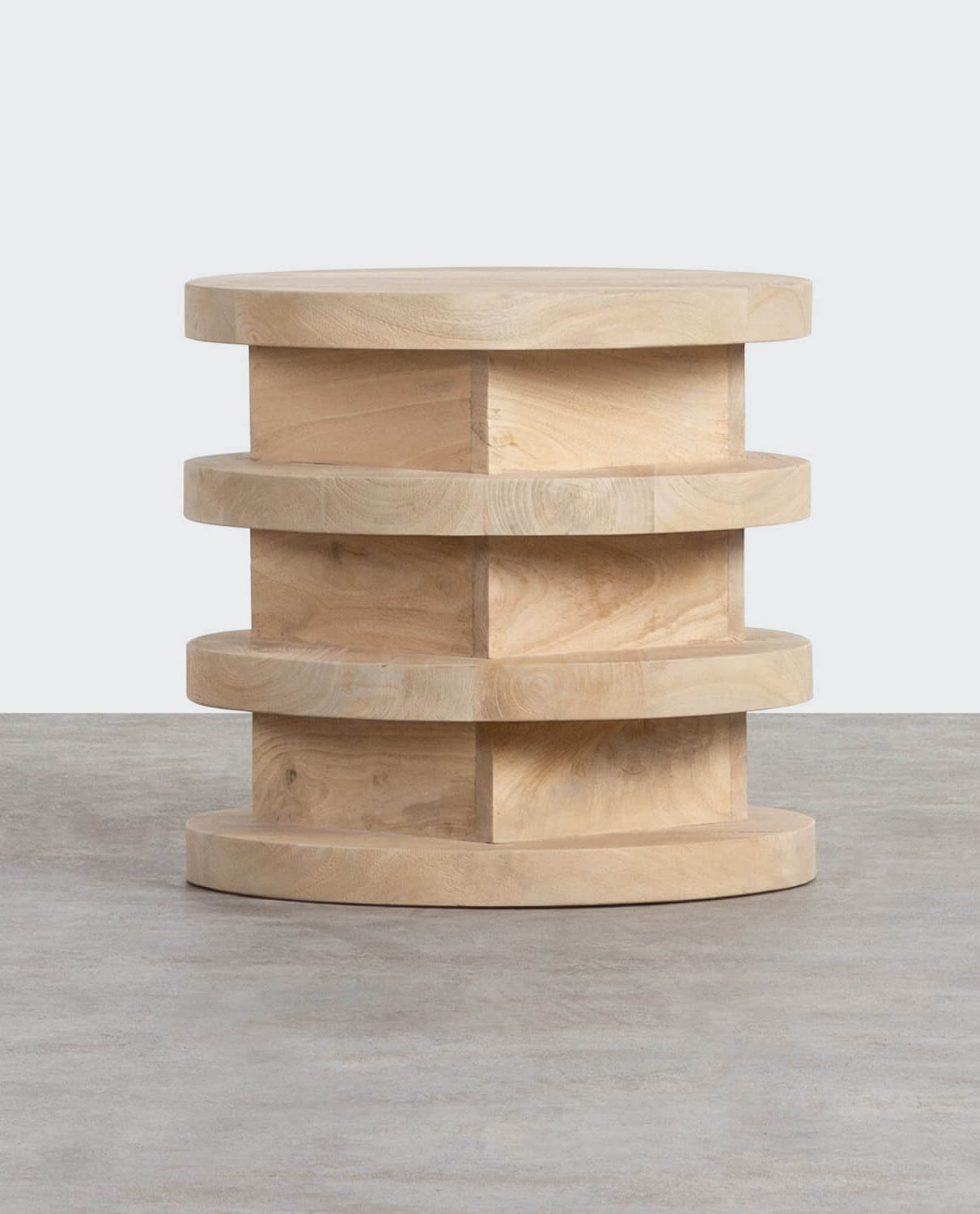 Round Wooden Coffee Table (Ø 45,5 cm) Auren, gallery image 2