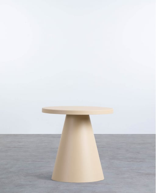 Round Metal Side Table (Ø45,7 cm) Remor