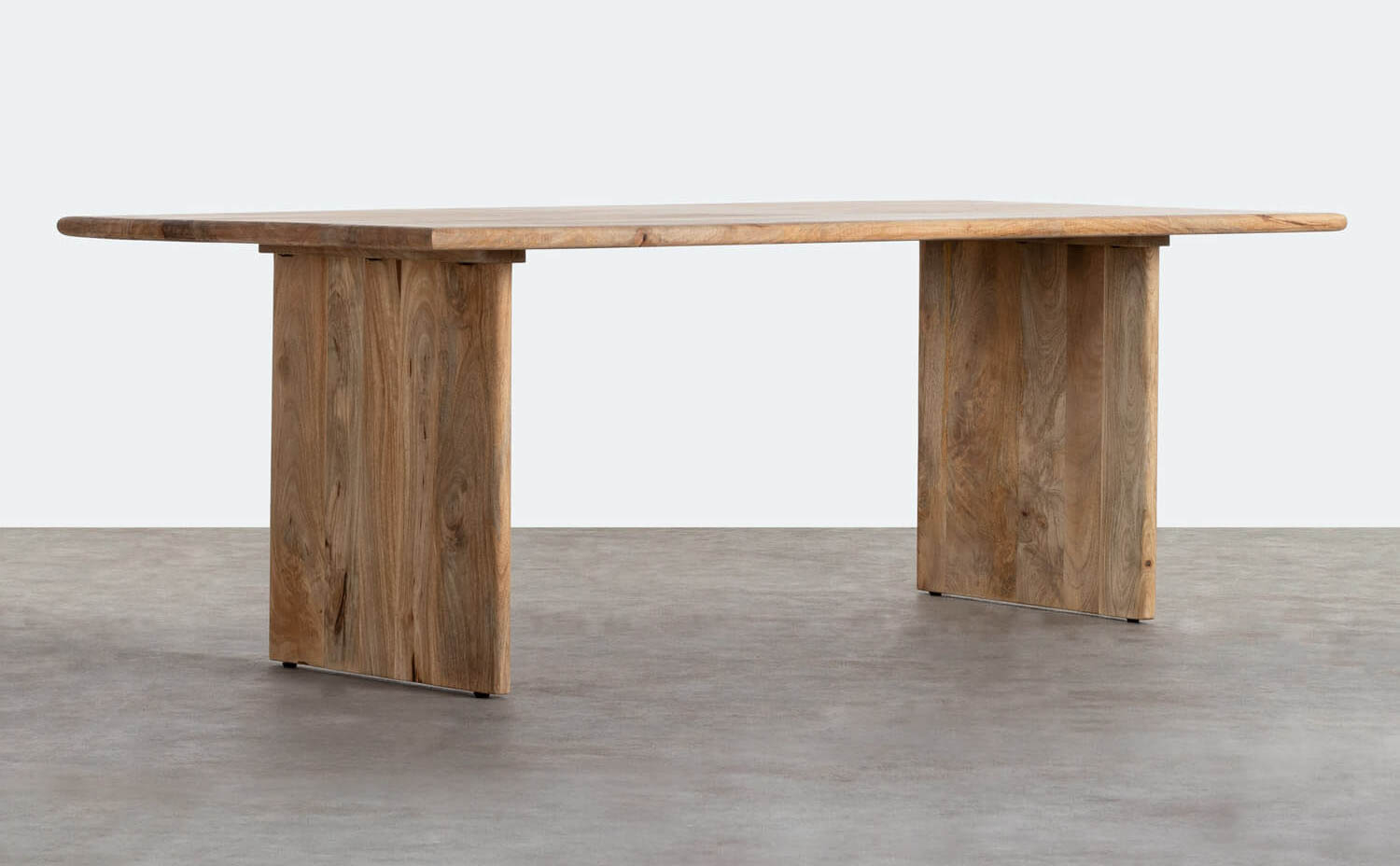 Rectangular Dining Table in Mango Wood (220x100 cm) Waime, gallery image 1
