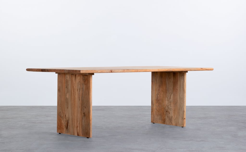 Rectangular Dining Table in Mango Wood (220x100 cm) Waime