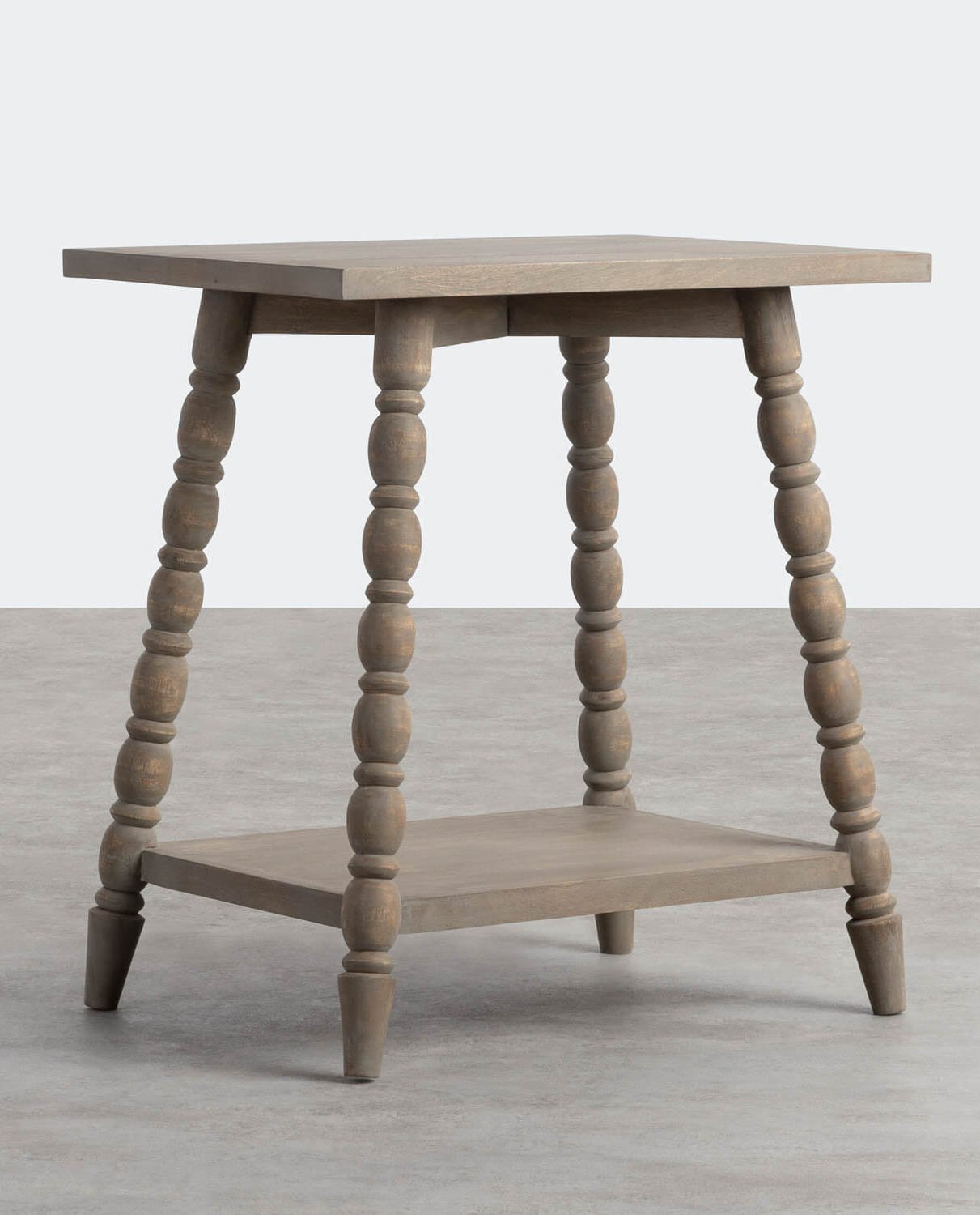 Rectangular Mango Wood Side Table (61x46 cm) Leonor, gallery image 1