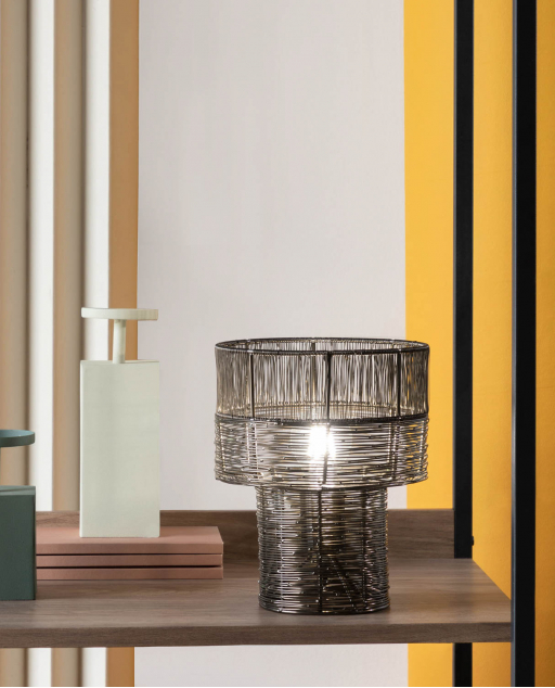 Metalica Iron Lamp Table
