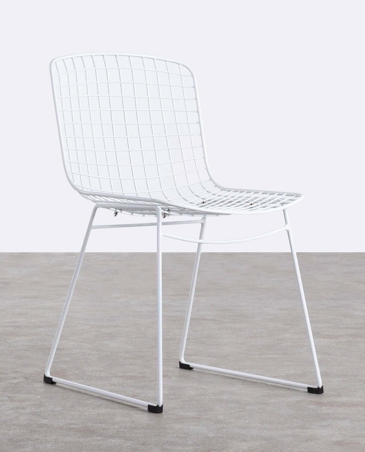Aras High Back Steel Dining Chair Trend, gallery image 1