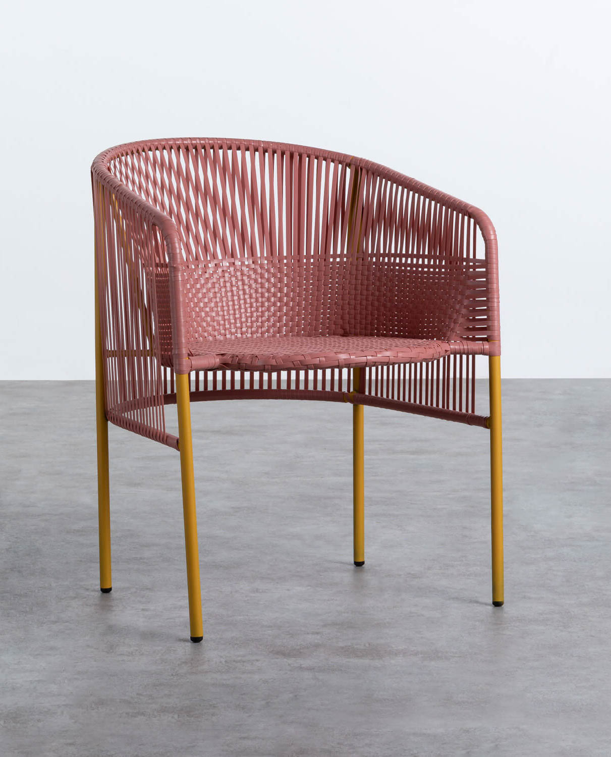 Rattan and Steel Outdoor Chair Orka Trend, gallery image 1