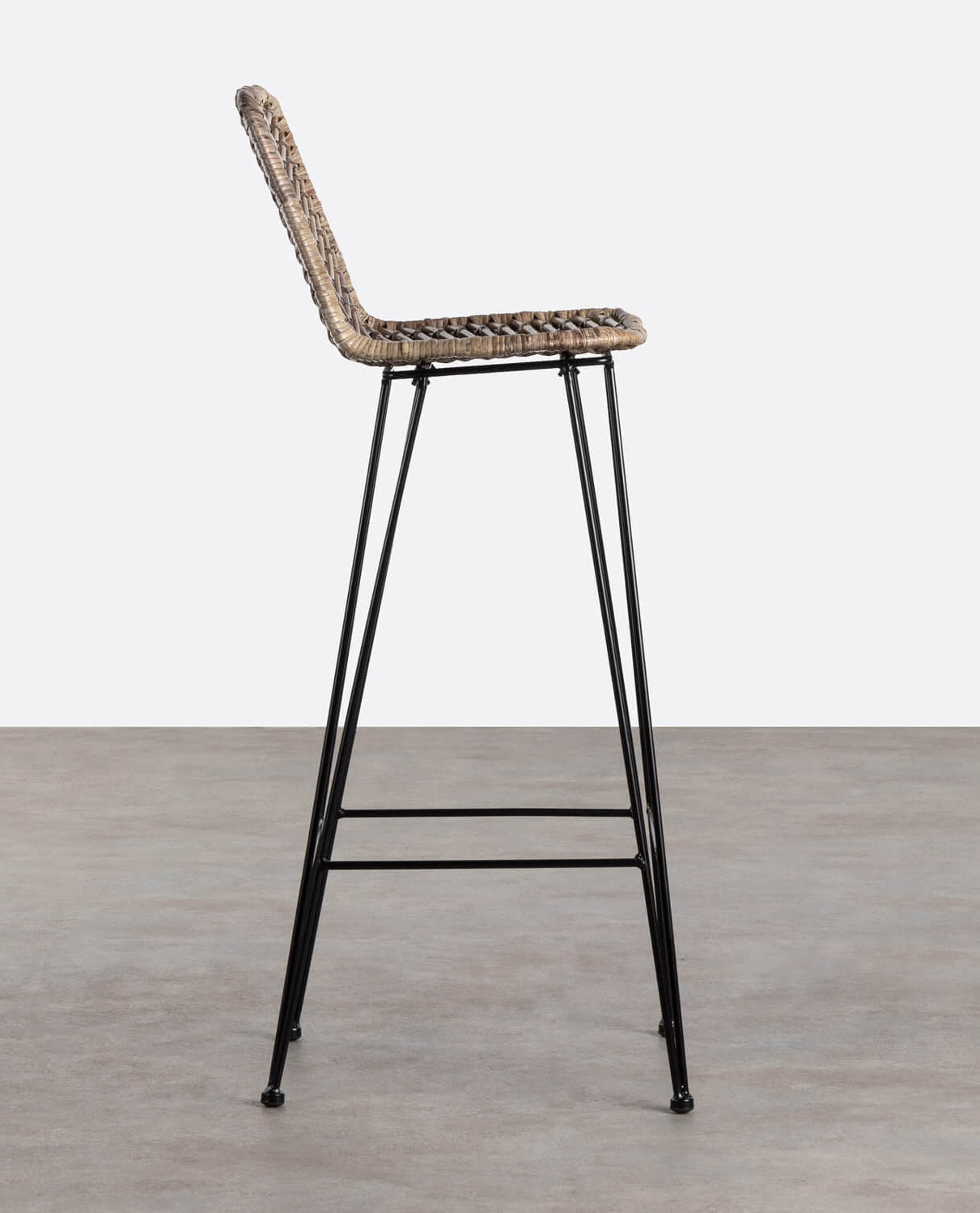 Rattan and online metal bar stools