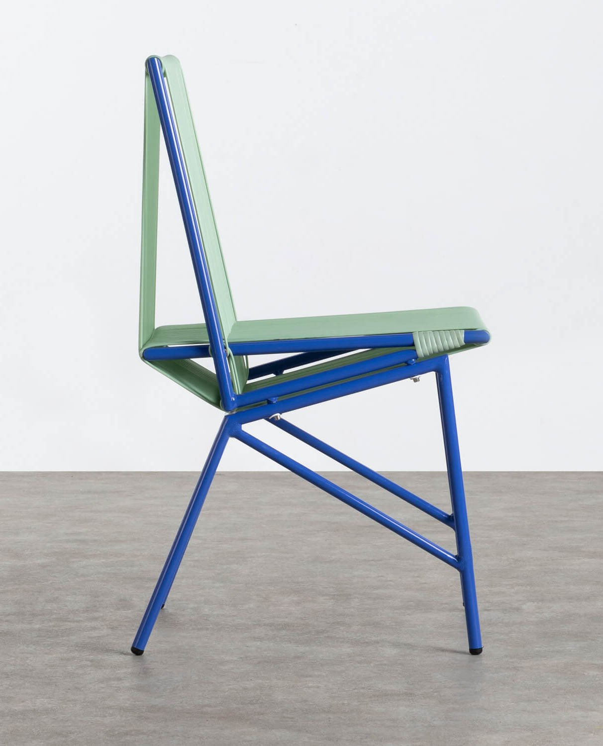 PVC and Steel Dining Chair Amur Colors, gallery image 2
