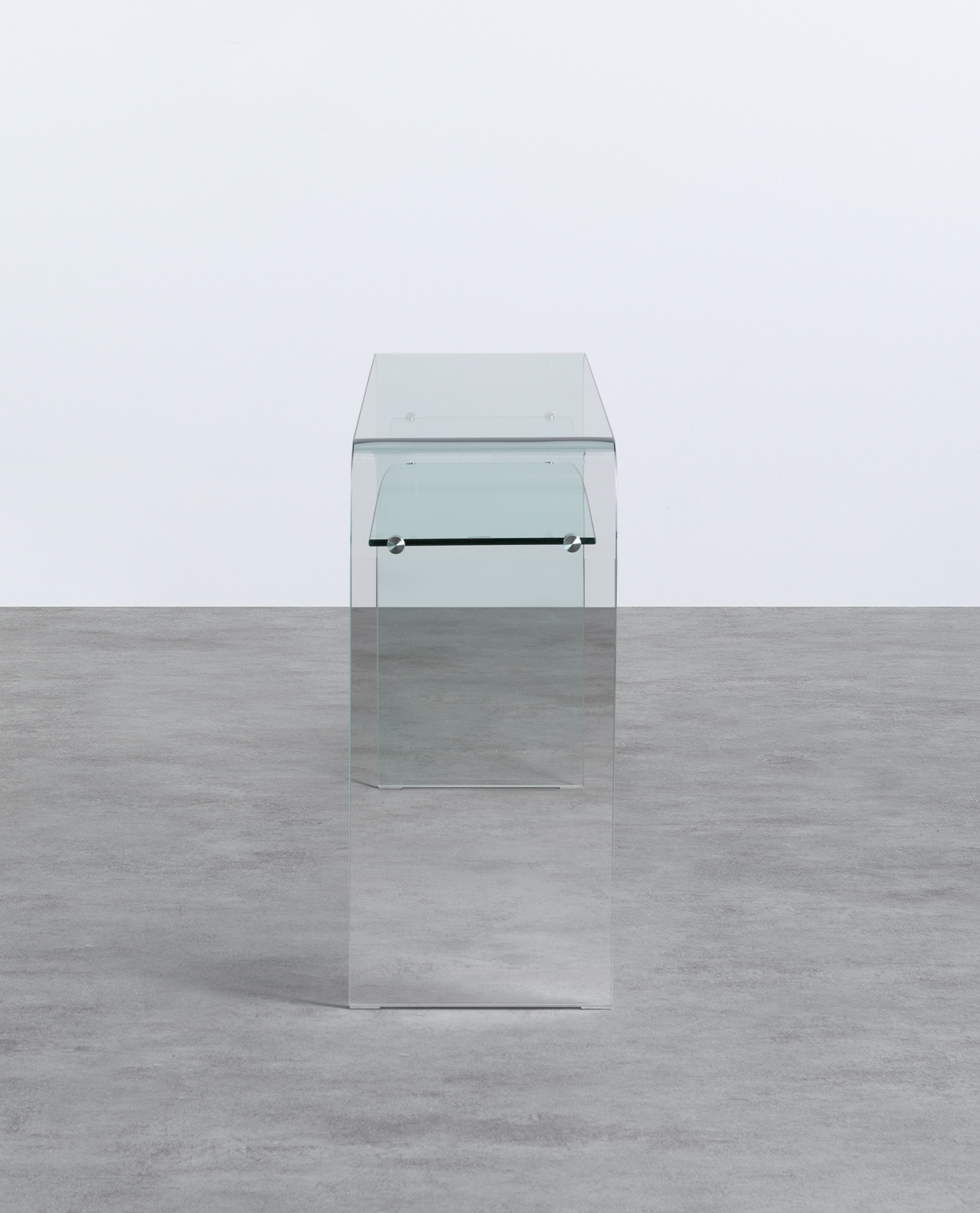 Tempered Glass Console Table (110x36 cm) Endil, gallery image 2