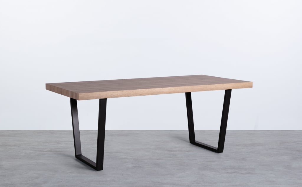 Rectangular Wooden Dining Table (190x90 cm) Valle