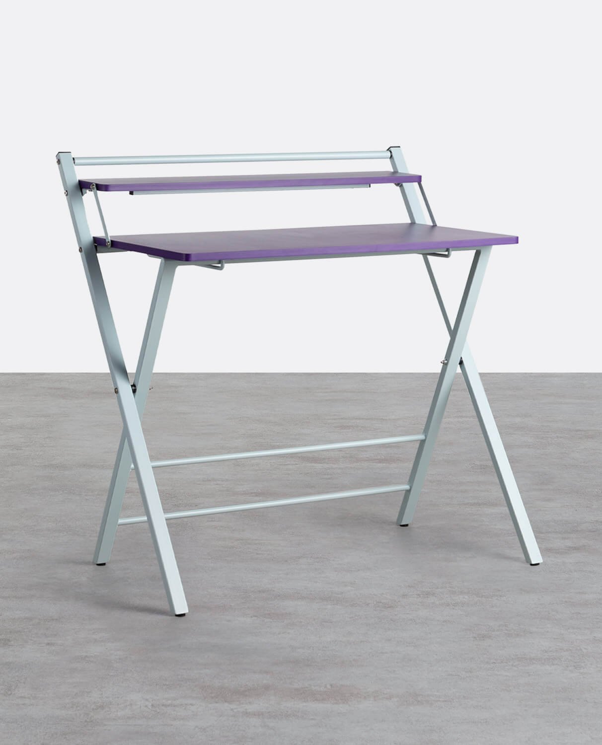Folding Desk in wood and metal Worki, gallery image 1