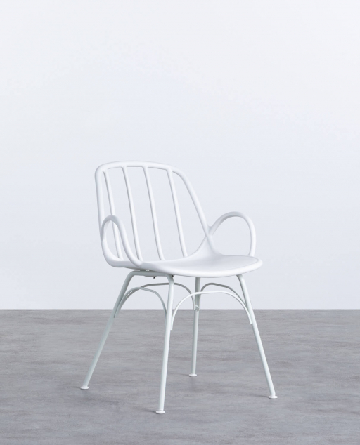 Outdoor Chair in Polypropylene and Metal Verk