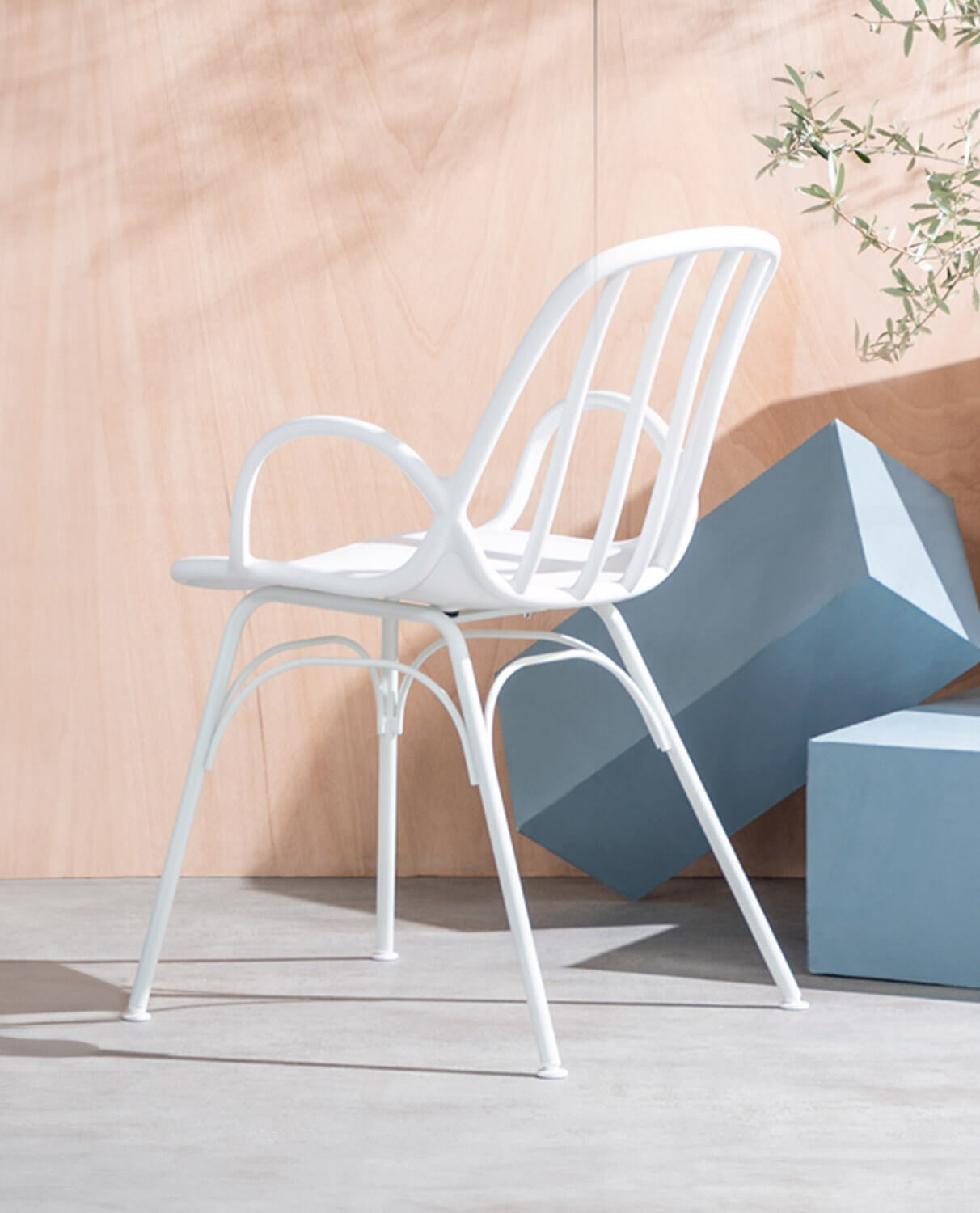 Outdoor Chair in Polypropylene and Metal Verk, gallery image 2