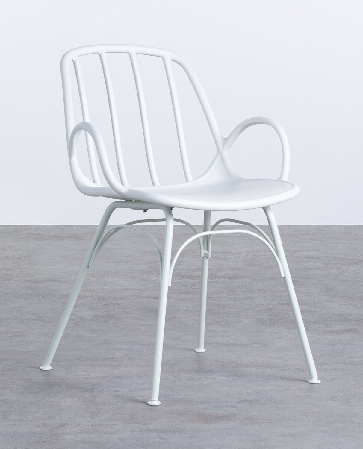 Metal & Polypropylene Dining Chair Verk , gallery image 1