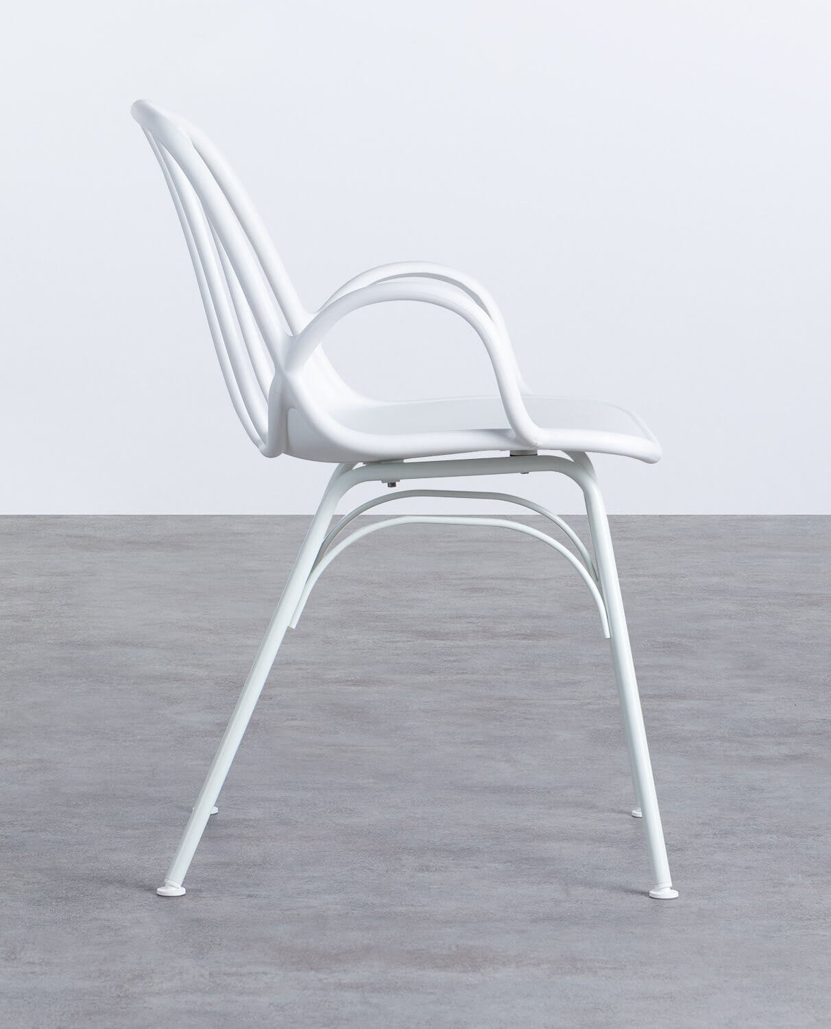 Metal & Polypropylene Dining Chair Verk , gallery image 2