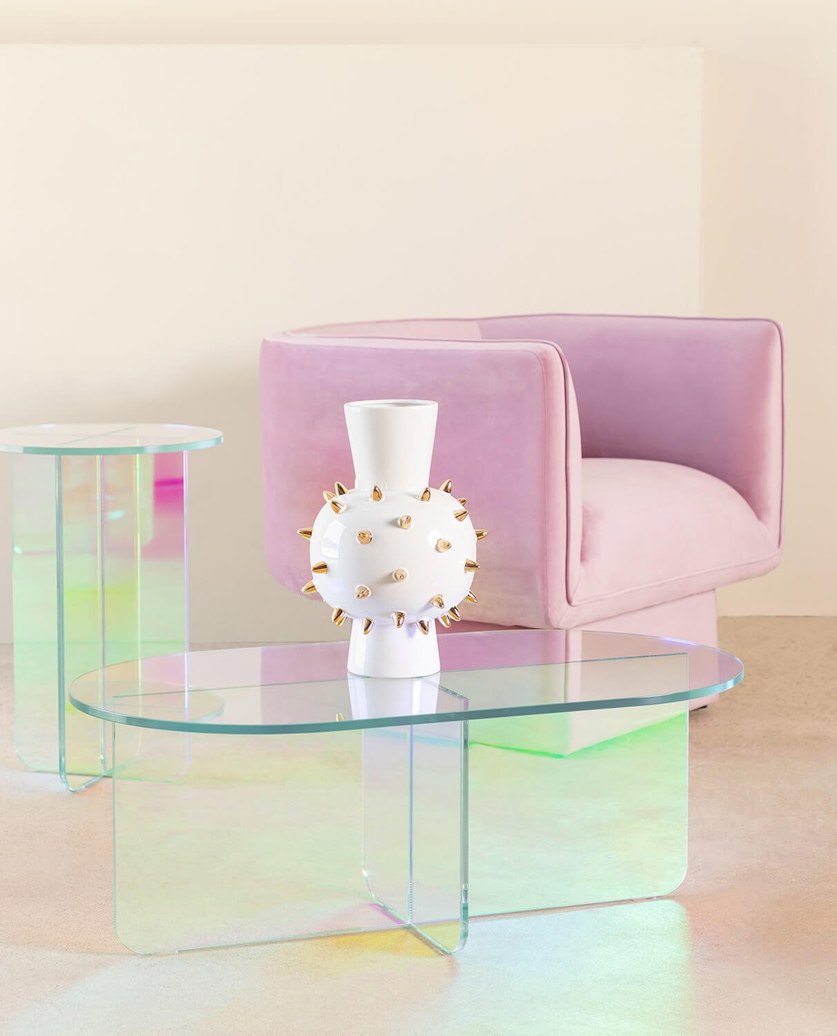 Colored glass coffee deals table