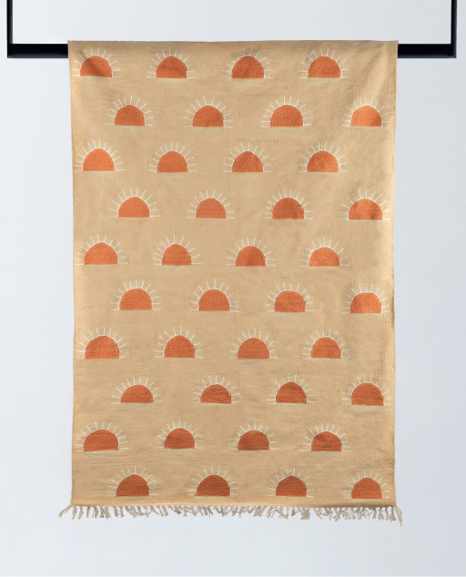 Handmade Cotton Rug (247X160 cm) Solana