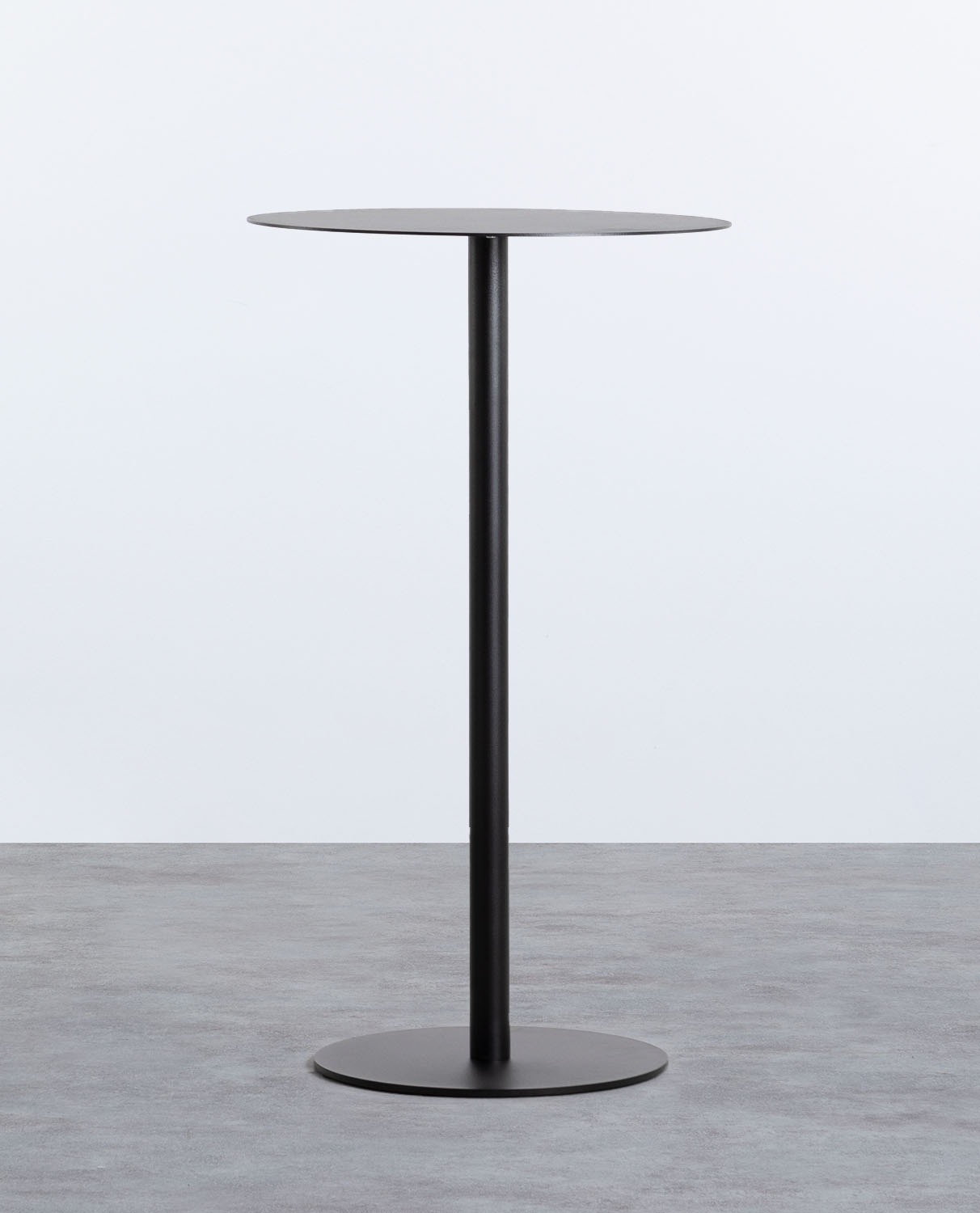 Round High Table in Steel (Ø60 cm) Denis, gallery image 1