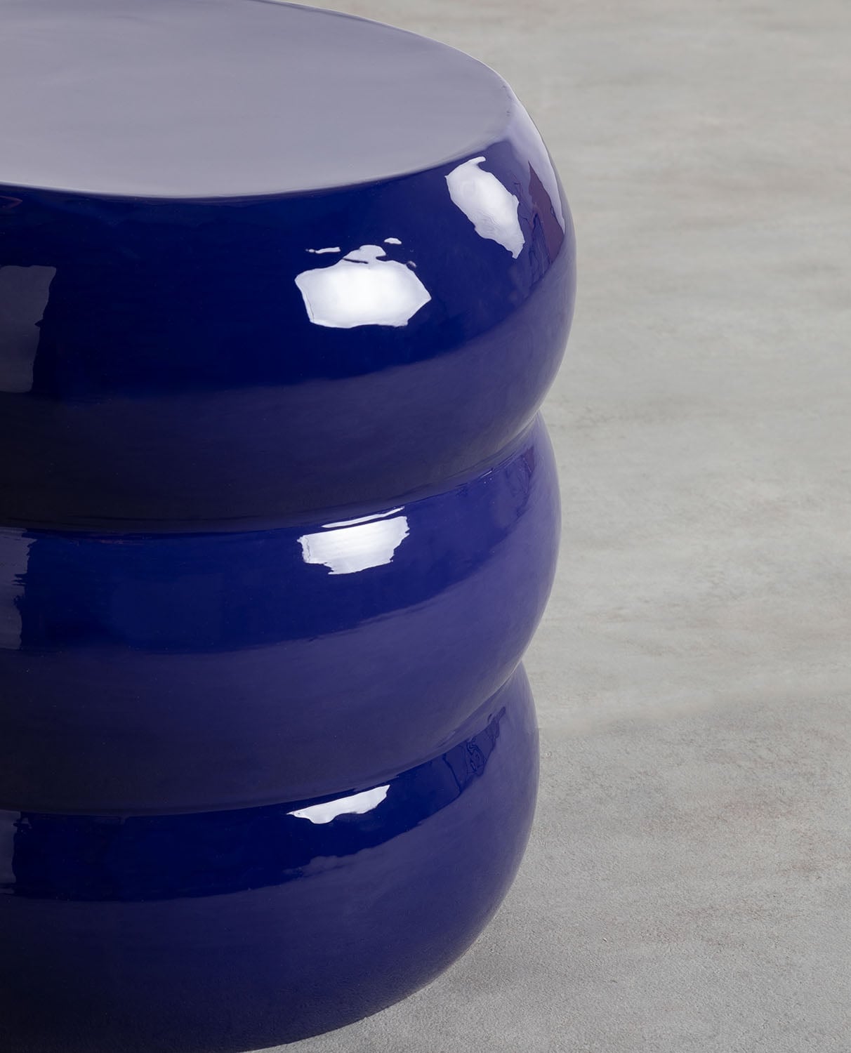 Metal Round Flip Side Table main image 1