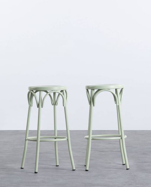 Steel deals high stool