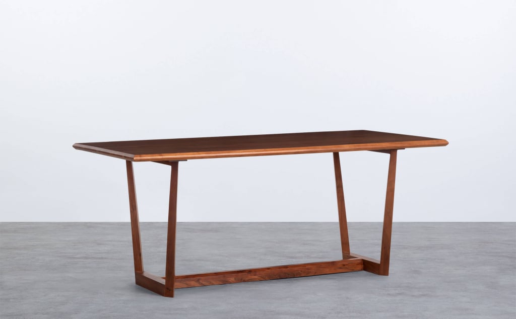 Rectangular Dining Table in Acacia Wood Duna 