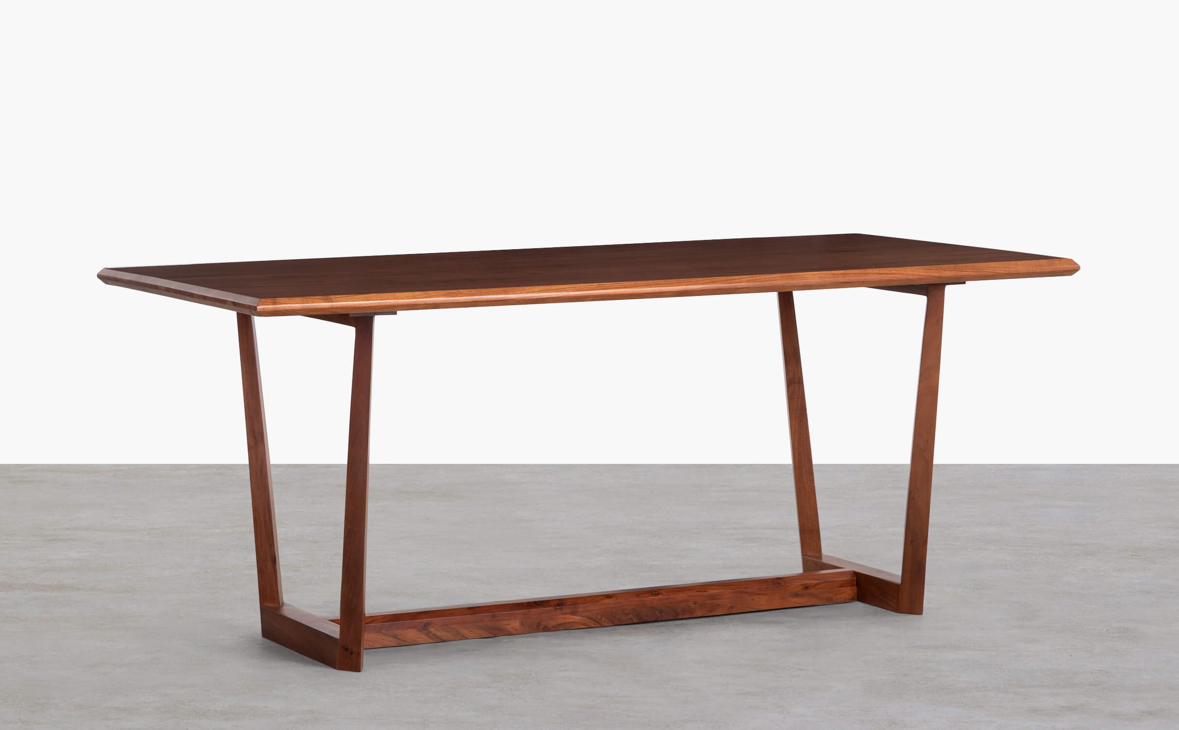 Rectangular Dining Table in Acacia Wood Duna , gallery image 1