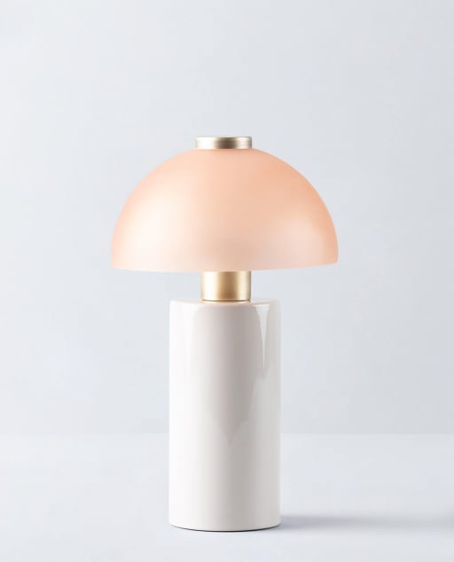 Lampe de Table en Fer (Ø31 cm) Seta 