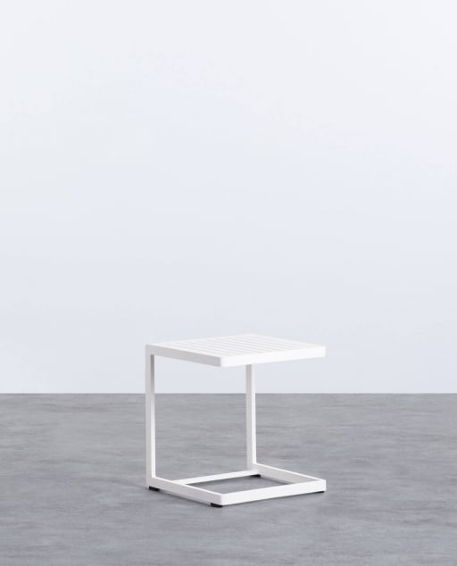 Aluminium Side Table (40x40) Kreta Colours