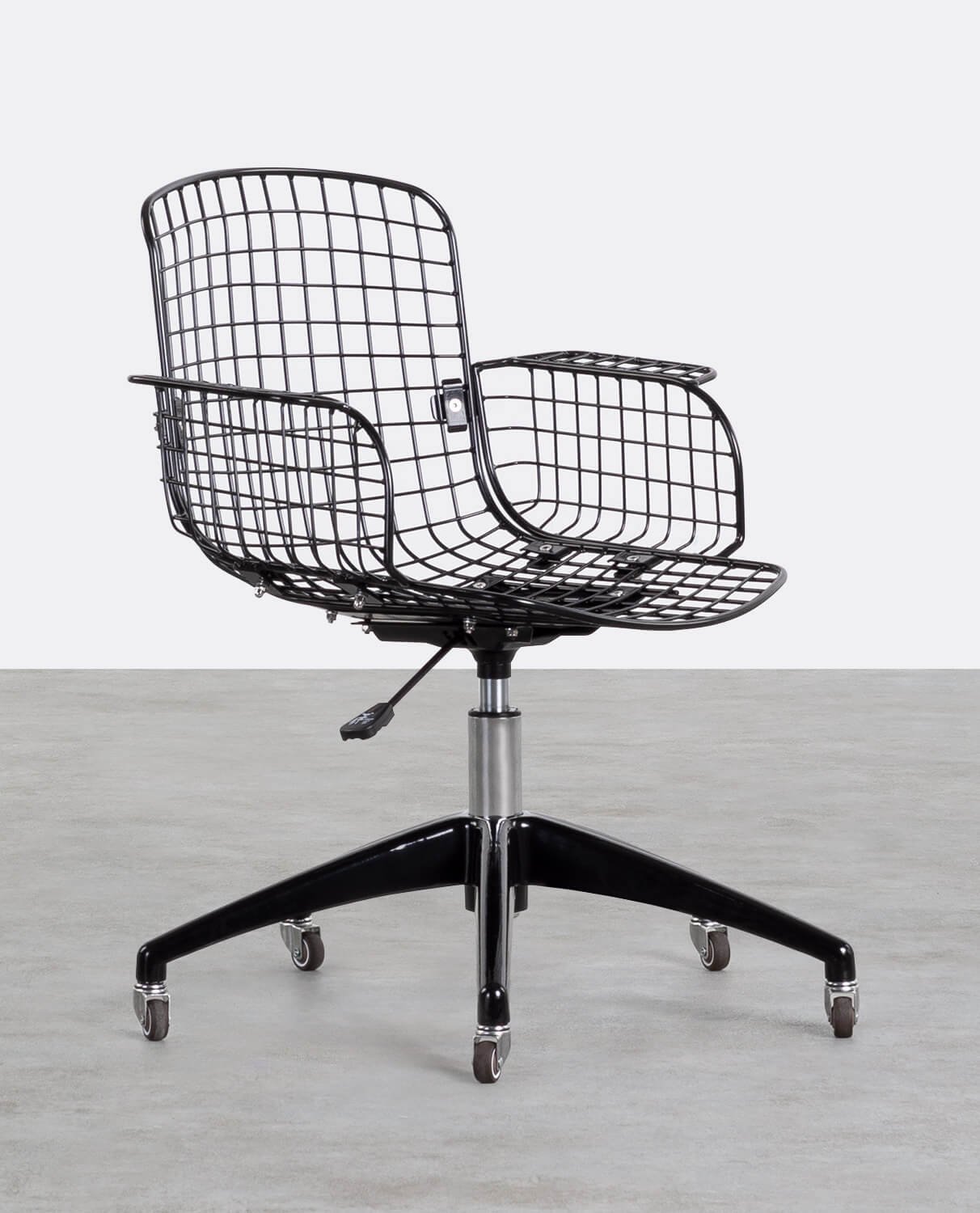 Vintage High Back Desk Chair Aras Trend, gallery image 1