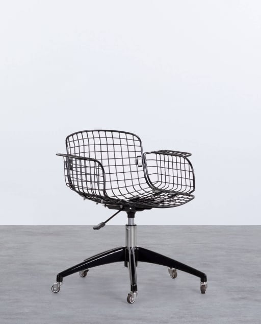 Vintage Desk Chair Low Back Aras Trend