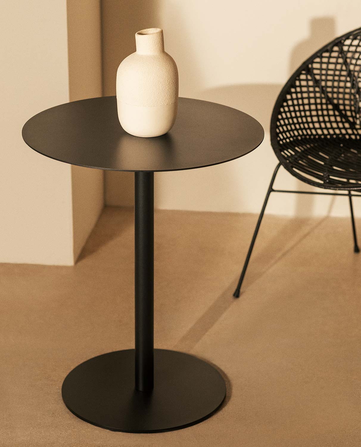 Round Steel Table (Ø60 cm) Denis, gallery image 2