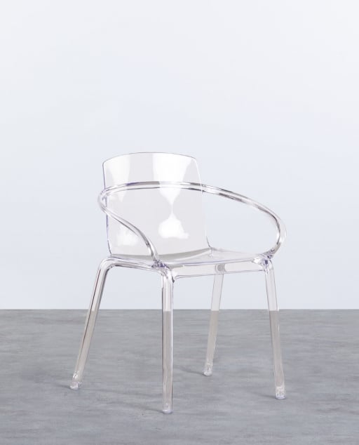 Outdoor Chair with Polycarbonate Armrests Zuera