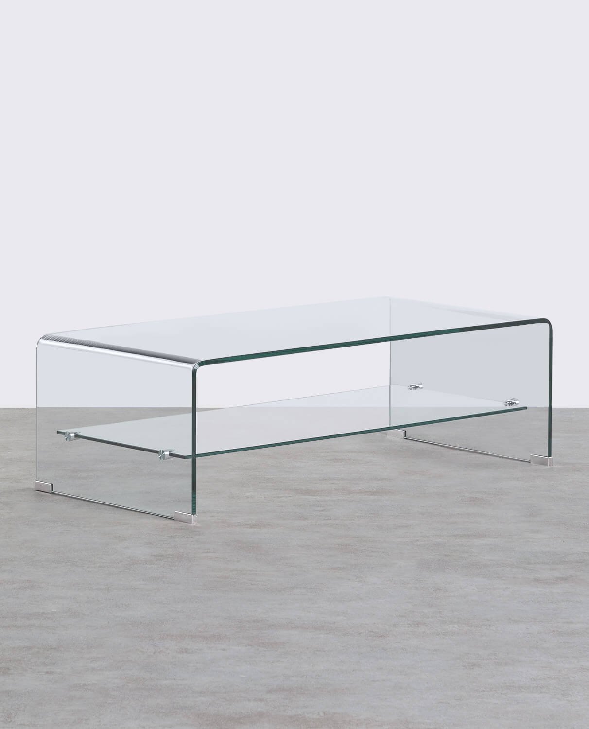 White tempered deals glass coffee table