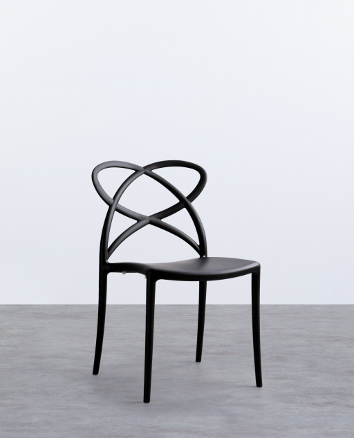 Pack 2 Outdoor Chairs in Polypropylene Cielo