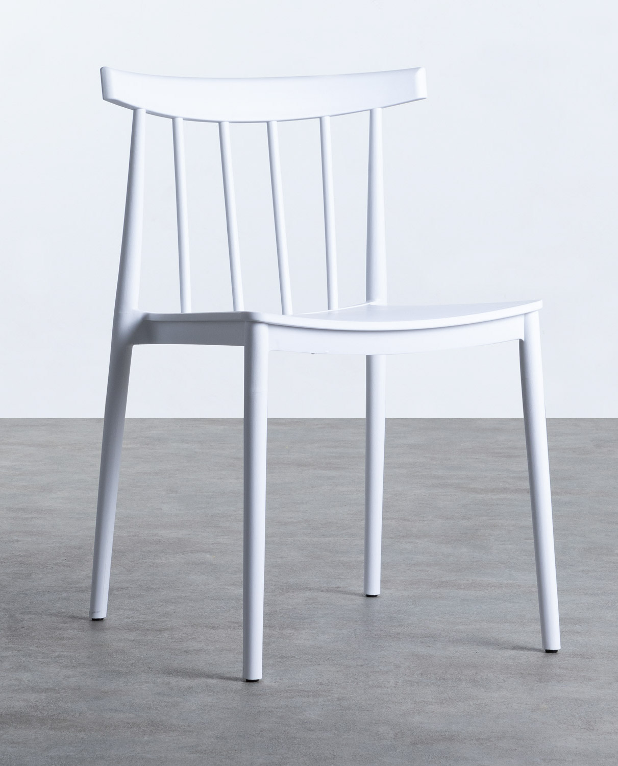 Pack of 2 Polypropylene Dining Chairs Sunty, gallery image 1