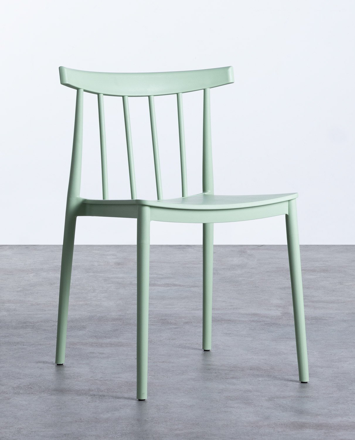Pack of 4 Polypropylene Dining Chairs Sunty, gallery image 1