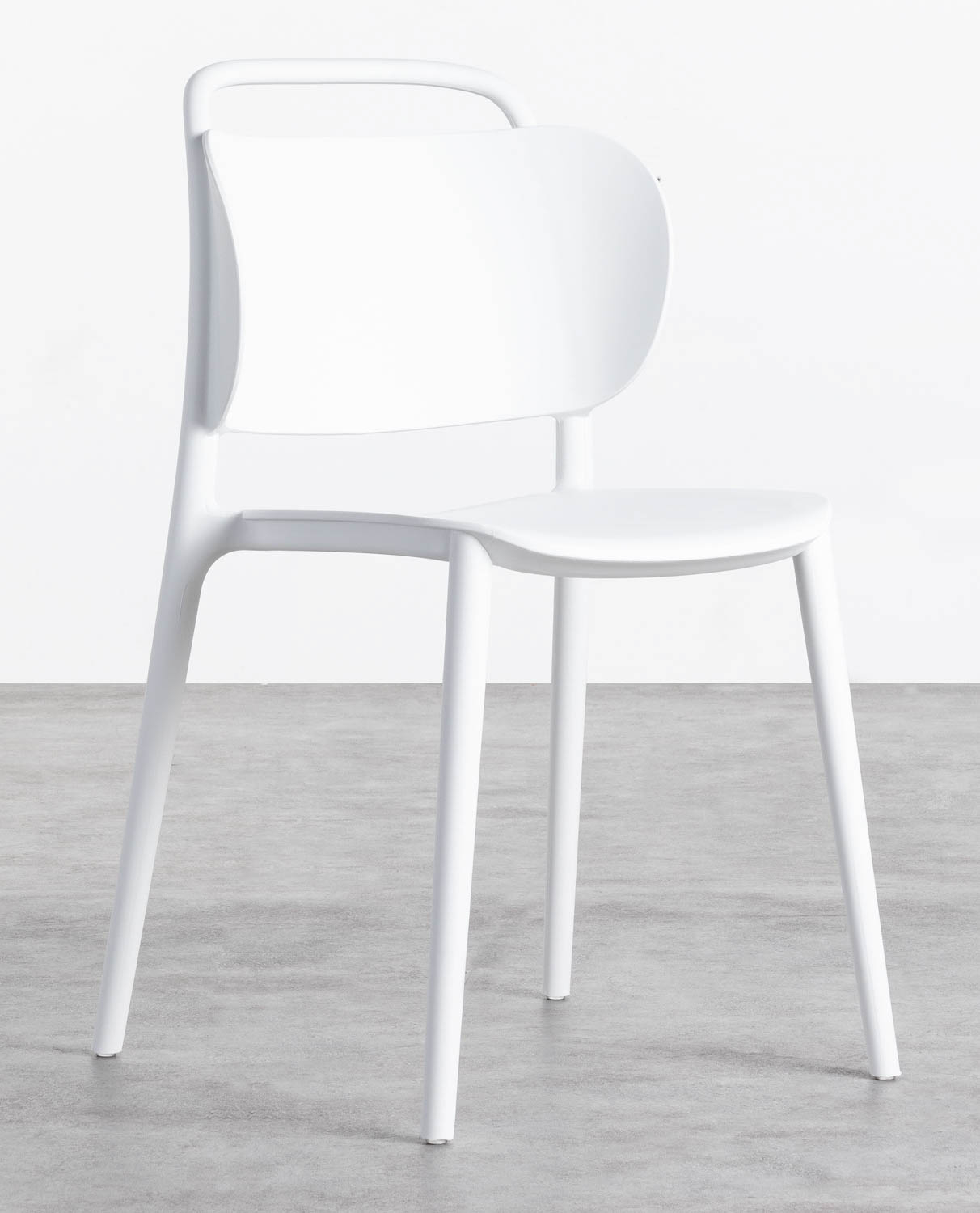 Pack of 2 Polypropylene Dining Chairs Kole, gallery image 1