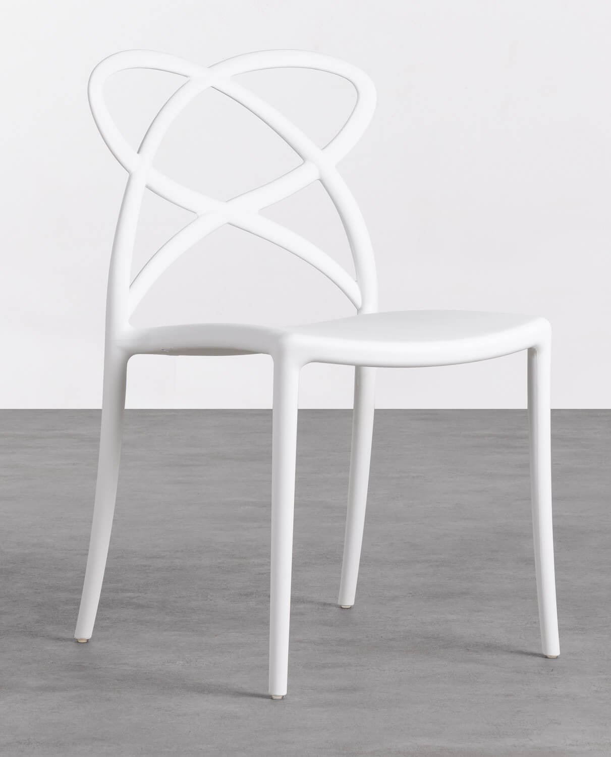 Pack 2 Dining Chairs in Polypropylene Cielo, gallery image 1
