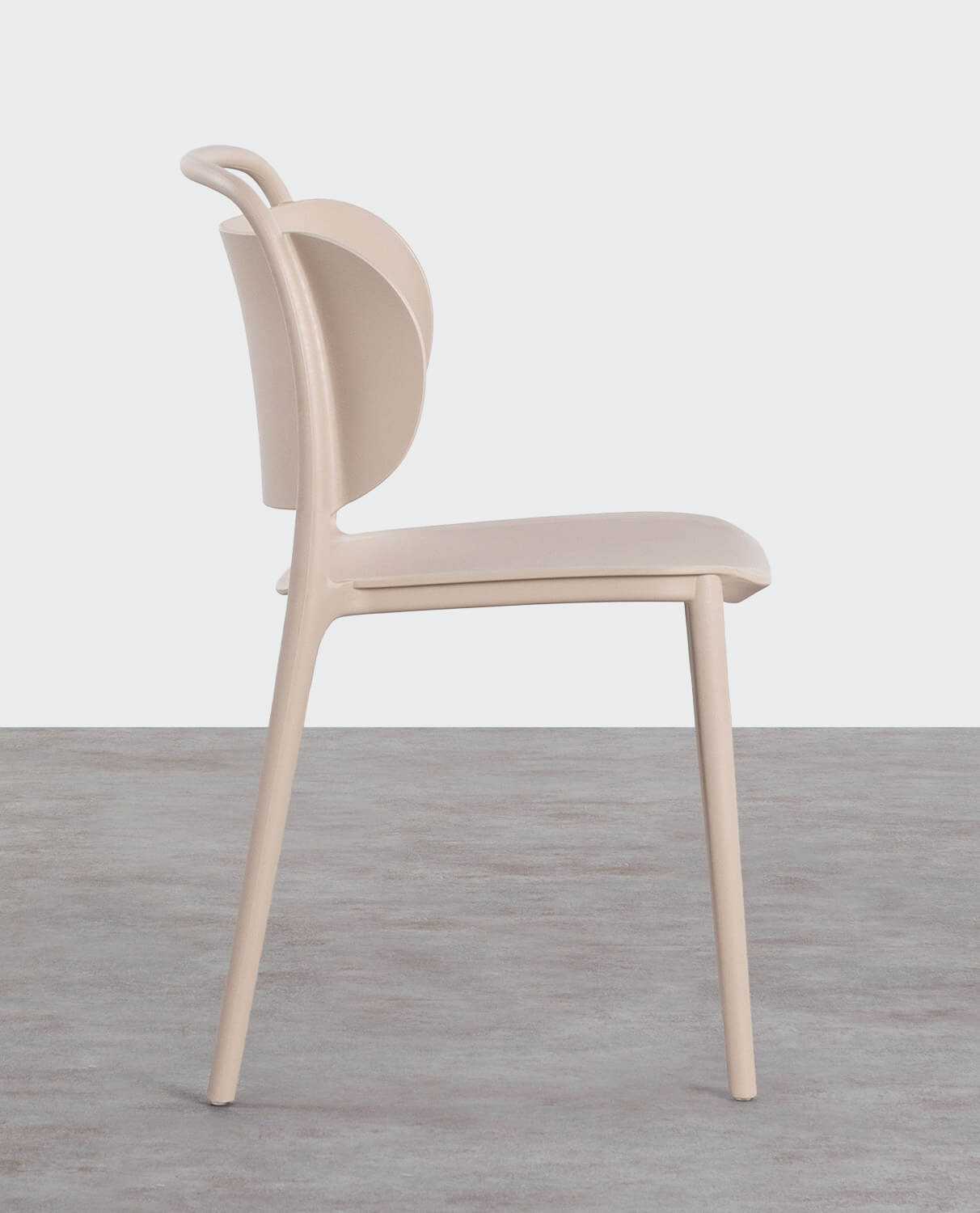 Pack of 2 Polypropylene Dining Chairs Kole, gallery image 2