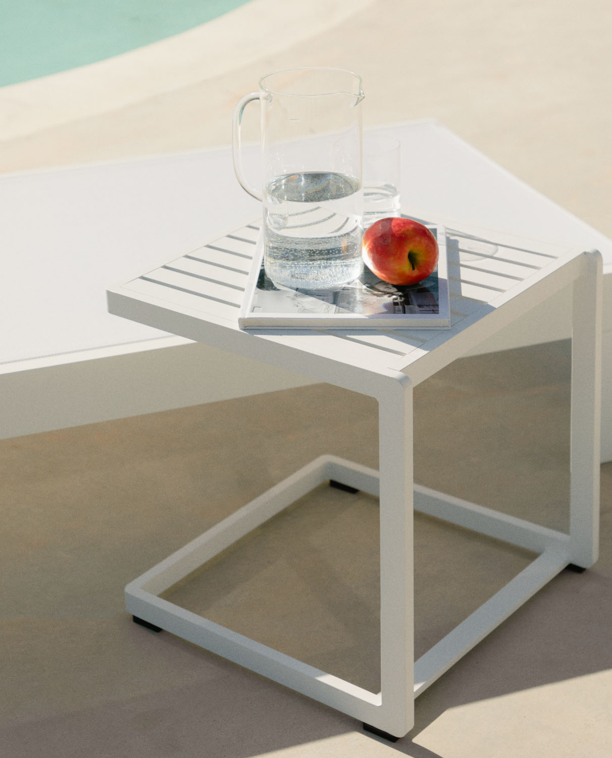 Aluminium Side Table (40x40 cm) Kreta Colours, gallery image 2
