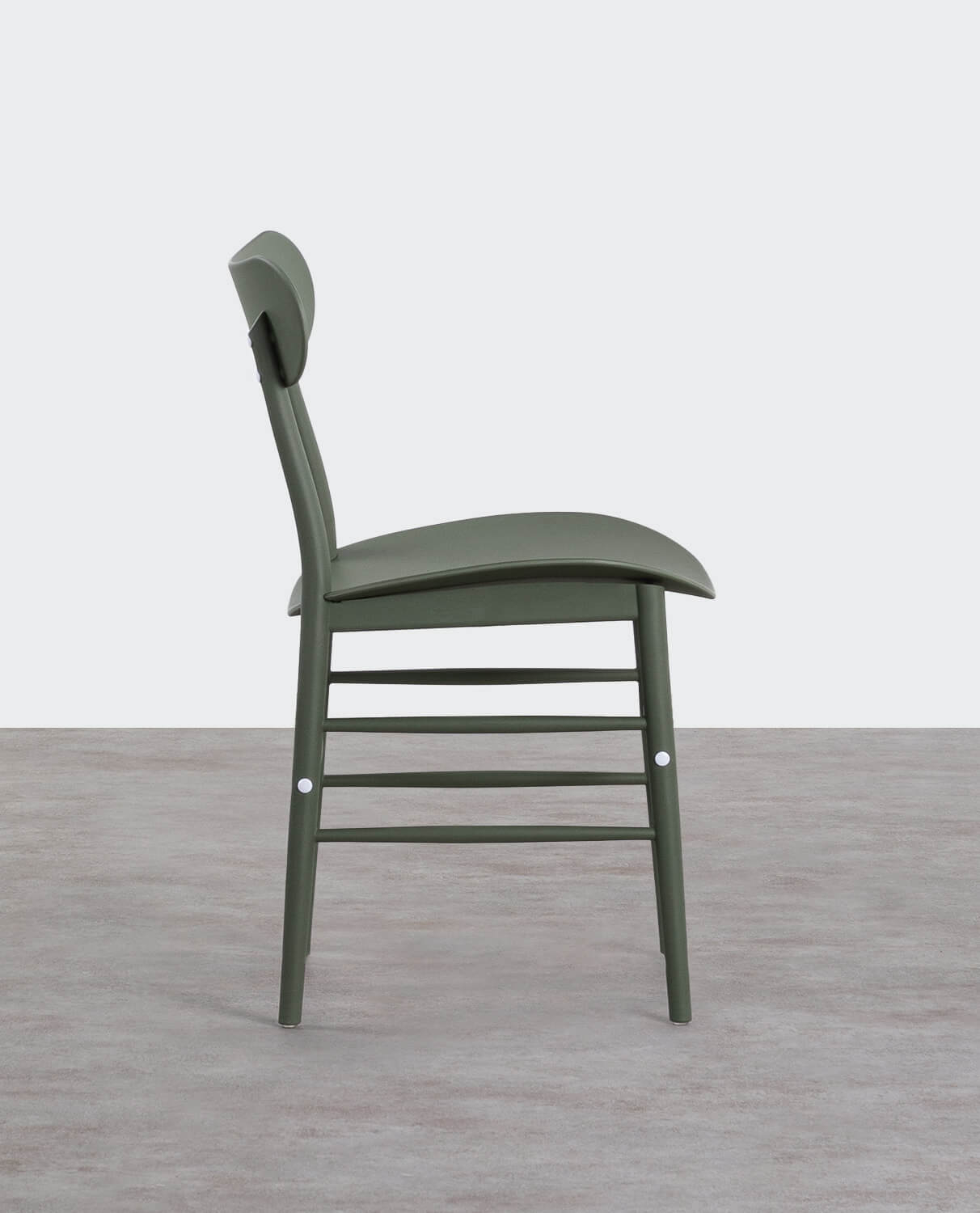 Pack 4 Polypropylene Dining Chairs Beril, gallery image 2
