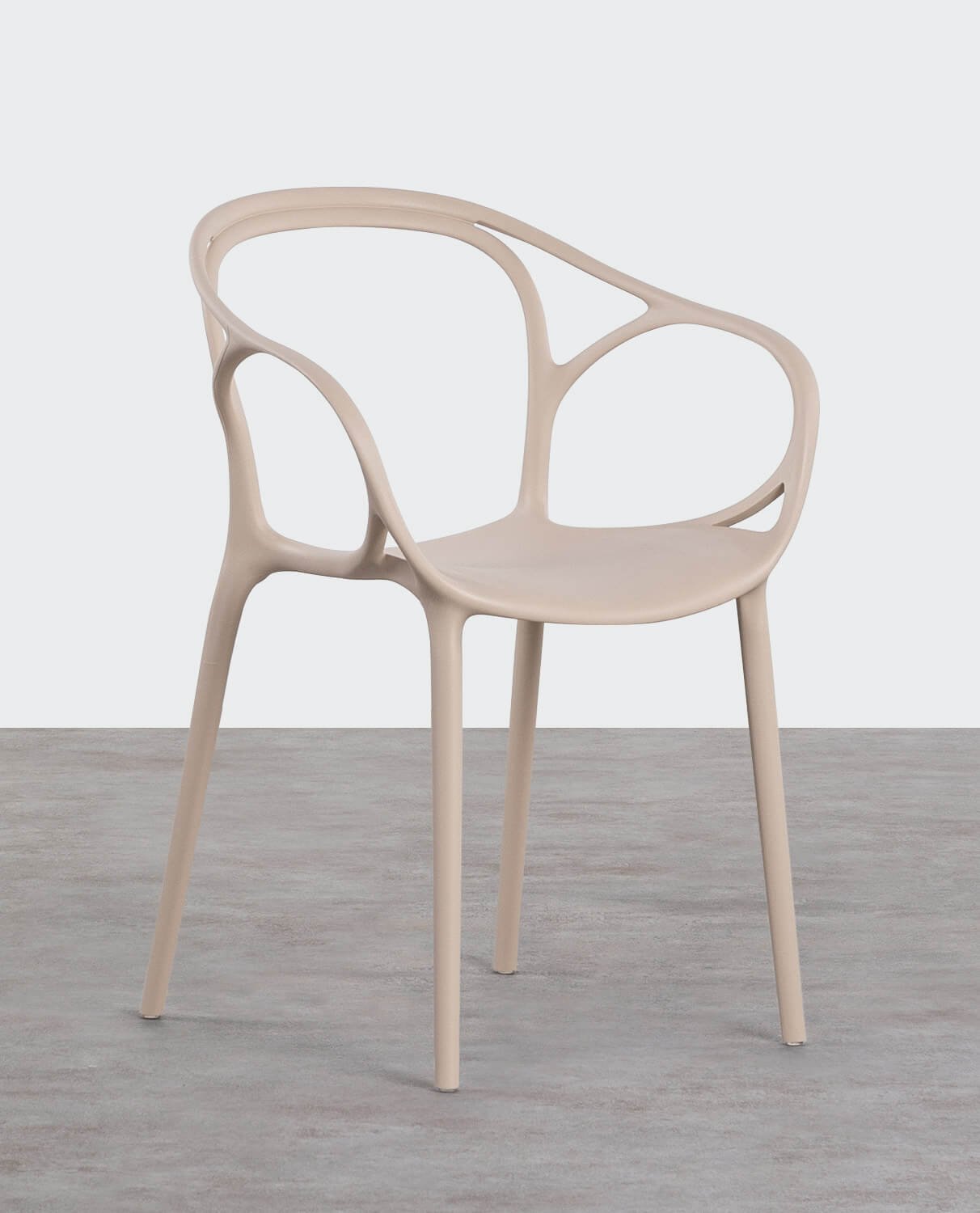 Polypropylene Dining Chair with Armrests Erbra, gallery image 1