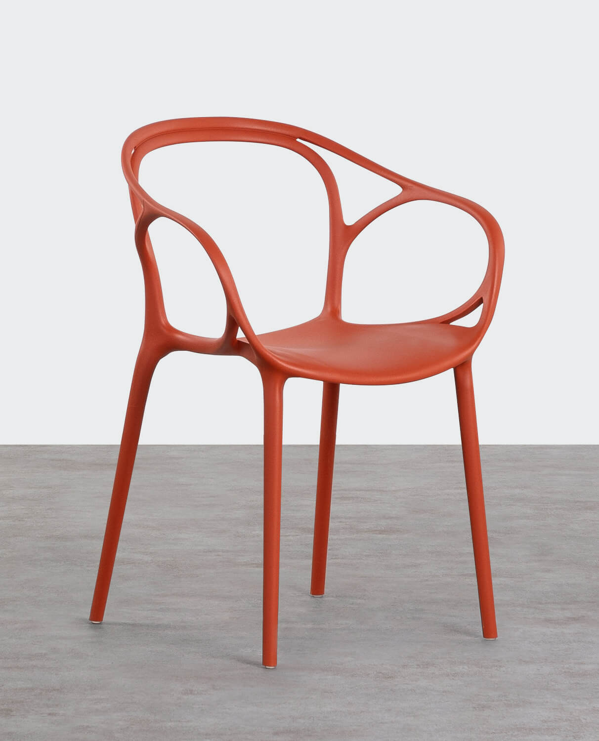 Pack of 2 Polypropylene Outdoor Chairs with Armrests Erbra, gallery image 1