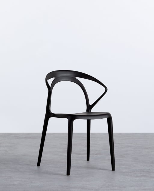 Pack of 2 Outdoor Polypropylene Chairs Erdy